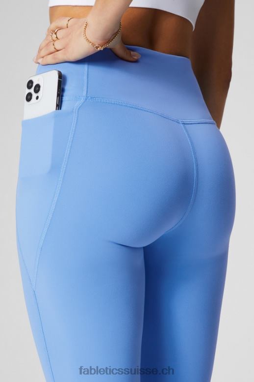 femmes oasis pureluxe hw crossover 7/8 legging B0B6R947 surf bleu Fabletics