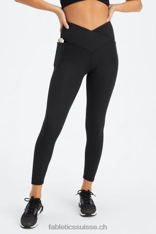 femmes oasis pureluxe hw crossover 7/8 legging B0B6R948 noir Fabletics