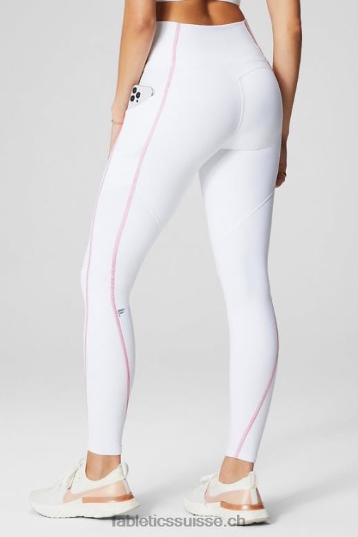 femmes oasis pureluxe legging taille haute 68 B0B6R901 ballerine blanche/brillante classique Fabletics
