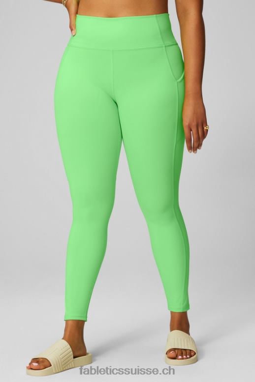 femmes oasis pureluxe legging taille haute 68 B0B6R902 néon à la menthe Fabletics