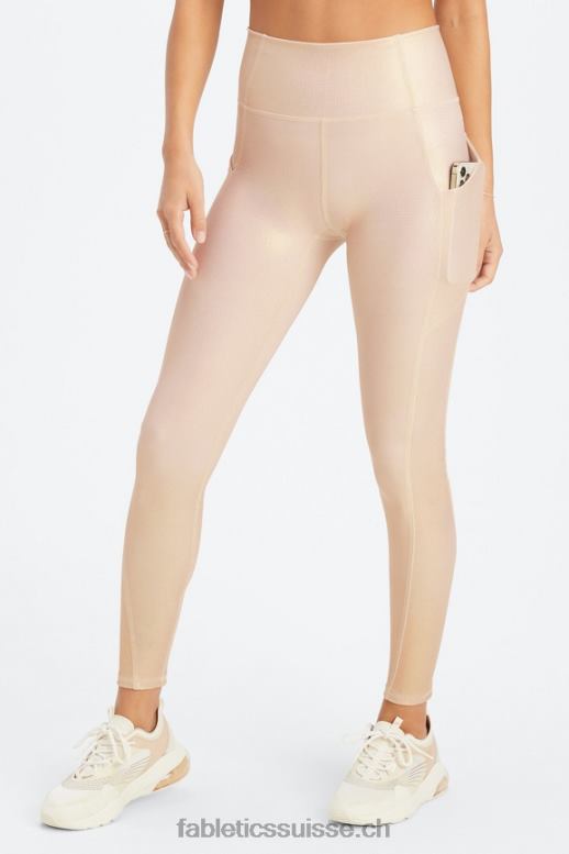 femmes oasis pureluxe legging taille haute 69 B0B6R907 hologramme d\'or Fabletics