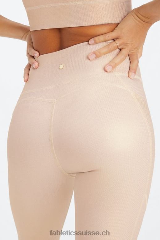 femmes oasis pureluxe legging taille haute 69 B0B6R907 hologramme d\'or Fabletics
