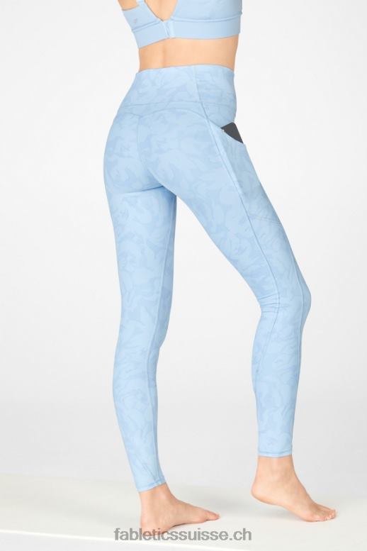 femmes oasis pureluxe legging taille haute 71 B0B6R917 camouflage plume Fabletics
