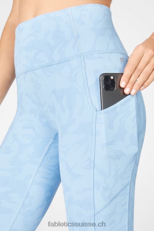 femmes oasis pureluxe legging taille haute 71 B0B6R917 camouflage plume Fabletics