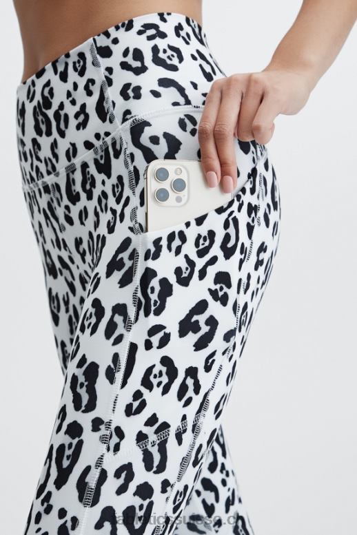 femmes oasis pureluxe legging taille haute 83 B0B6R1182 léopard des neiges Fabletics