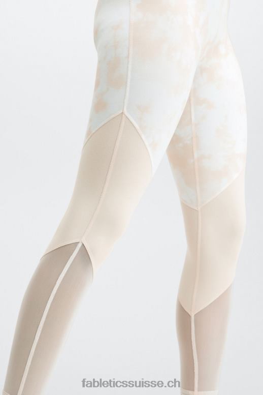 femmes zone taille haute 7/8 B0B6R1052 miel lait magma/blanc Fabletics