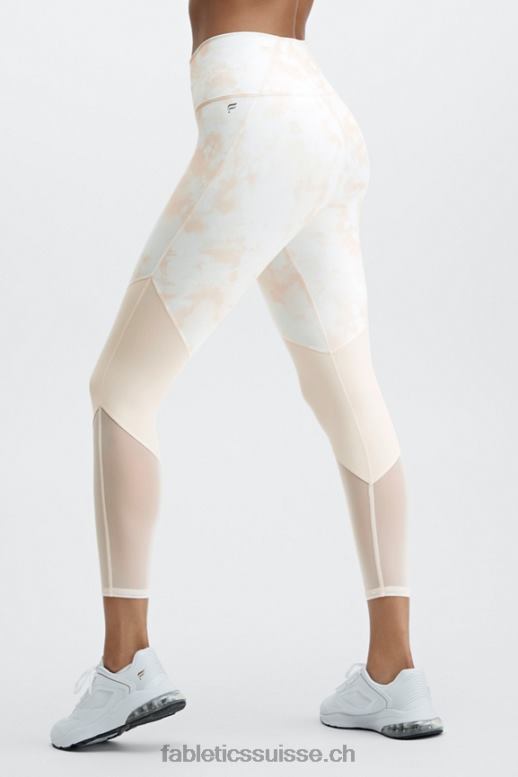 femmes zone taille haute 7/8 B0B6R1052 miel lait magma/blanc Fabletics