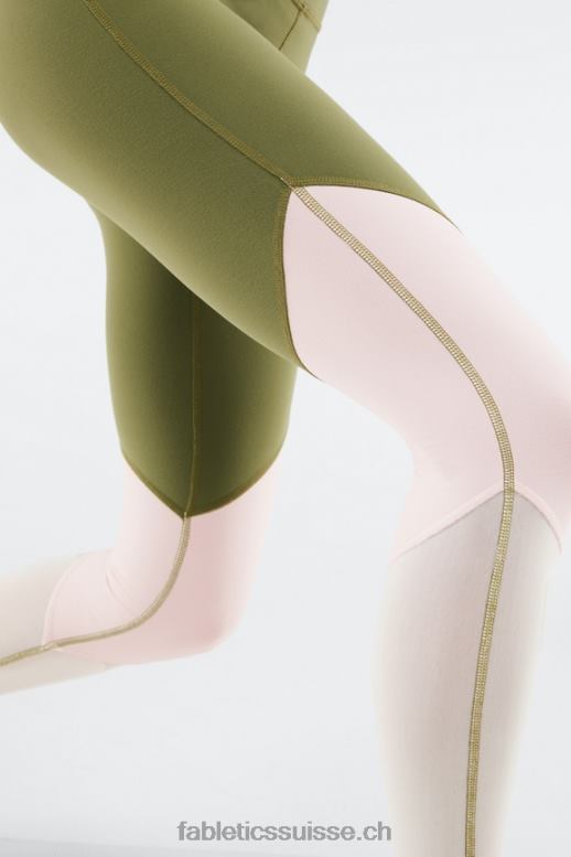 femmes zone taille haute 7/8 B0B6R1053 eucalyptus/nuage rose/noix de coco Fabletics