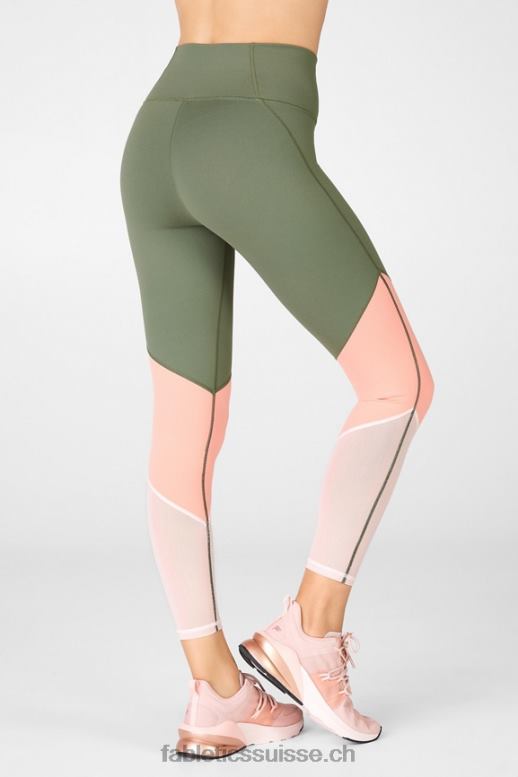 femmes zone taille haute 7/8 B0B6R1055 safari/fleur/rose perle Fabletics