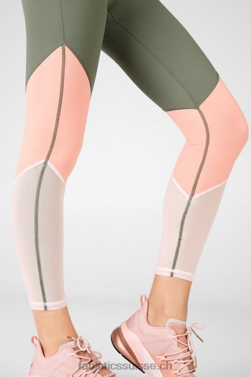 femmes zone taille haute 7/8 B0B6R1055 safari/fleur/rose perle Fabletics