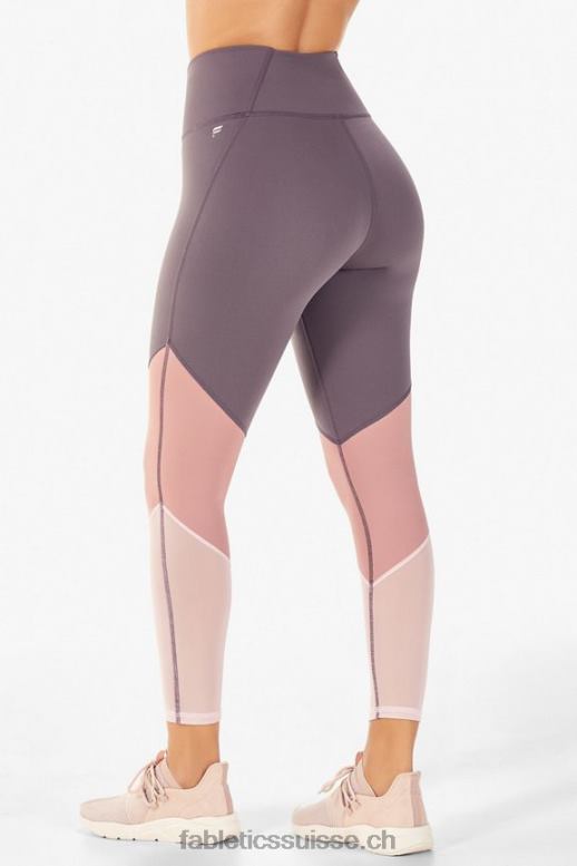 femmes zone taille haute 7/8 B0B6R1056 ombre/fleur de rose/pétale Fabletics