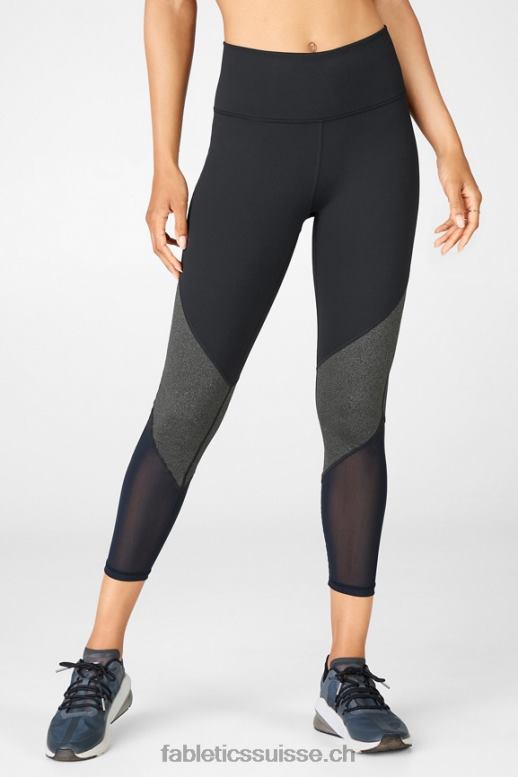 femmes zone taille haute 7/8 B0B6R1057 noir/anthracite Fabletics