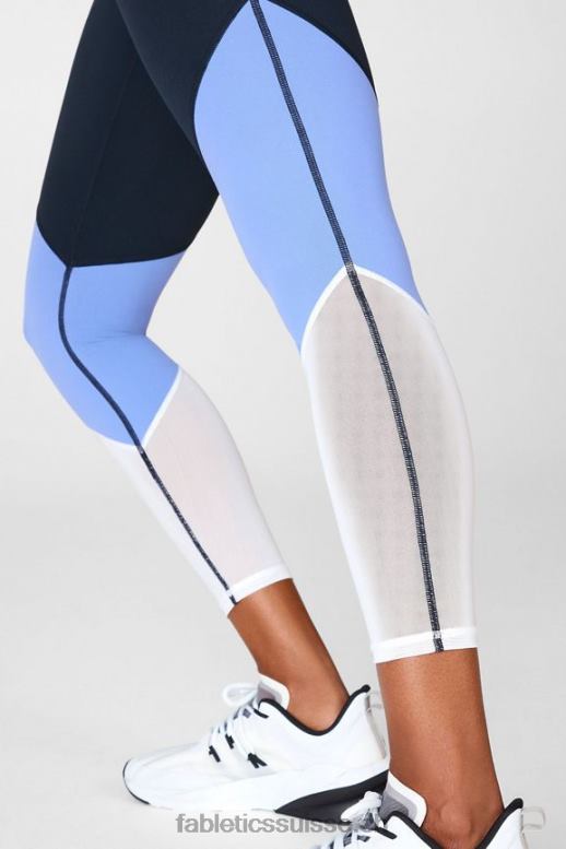 femmes zone taille haute 7/8 B0B6R1061 tonnerre/glace saphir/blanc Fabletics