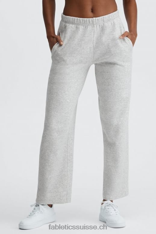 femmes go-to pantalon de survêtement à jambe large B0B6R111 béton/soie Fabletics
