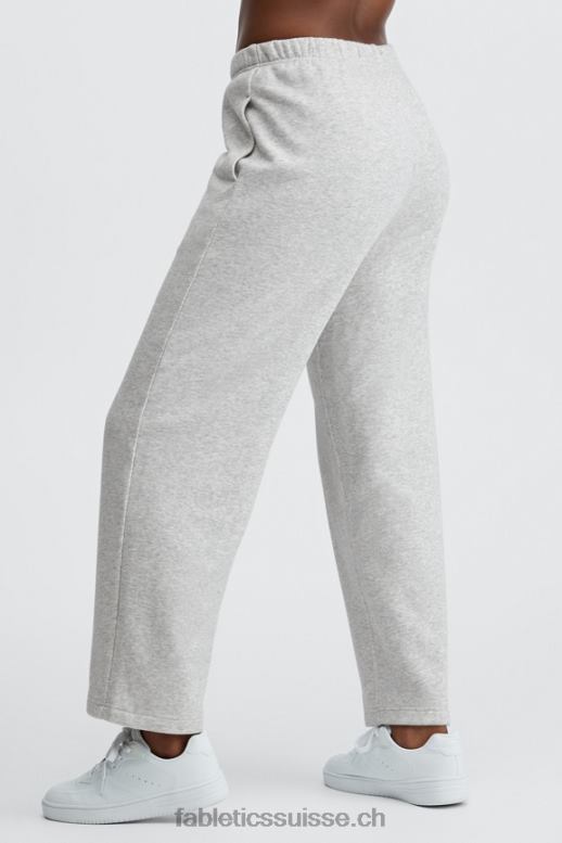 femmes go-to pantalon de survêtement à jambe large B0B6R111 béton/soie Fabletics