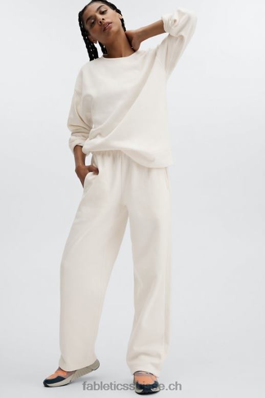 femmes go-to pantalon de survêtement à jambe large B0B6R112 bouleau/vraie sarcelle/éclat d\'orange Fabletics