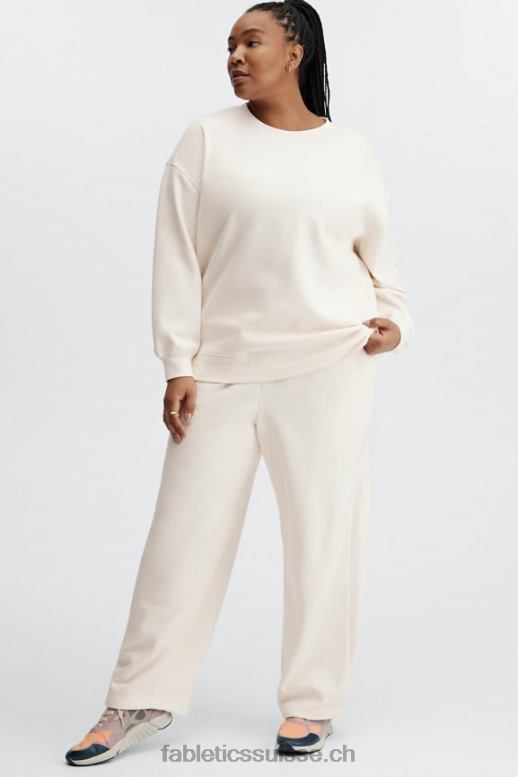 femmes go-to pantalon de survêtement à jambe large B0B6R113 bouleau/vraie sarcelle/éclat d\'orange Fabletics