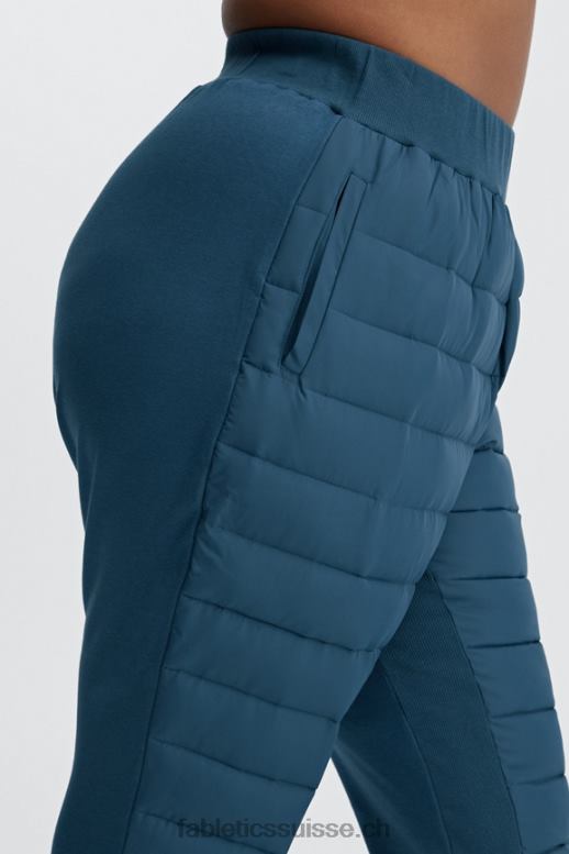 femmes jogger bouffant en tremble B0B6R162 cerise classique/blanc classique Fabletics
