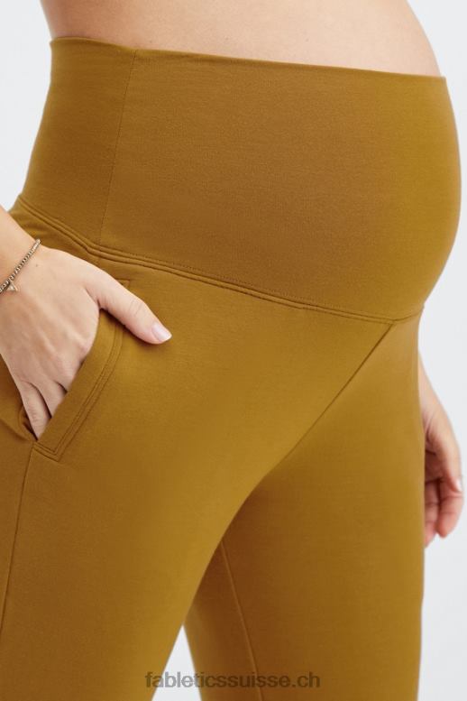 femmes jogger de maternité lounge terry B0B6R178 blanc/micro point/tacheté Fabletics