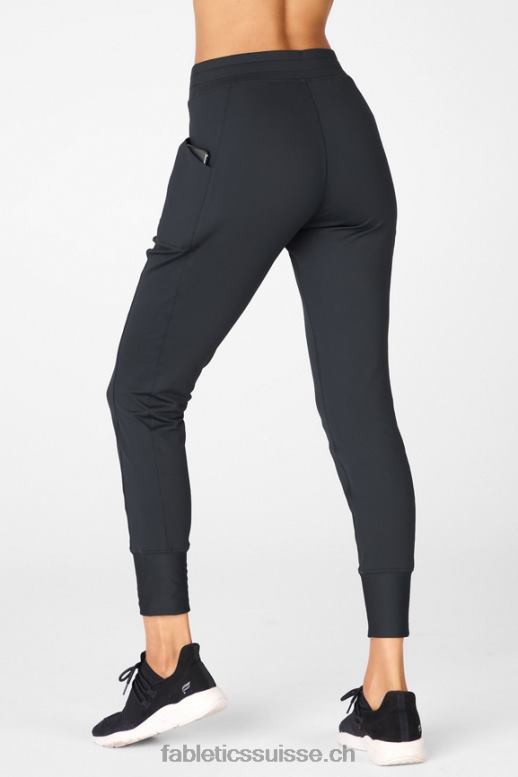 femmes jogger de poche taille haute thermaflex B0B6R60 évasion insulaire/club d\'athlétisme Fabletics