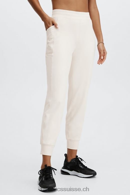 femmes jogger de poche taille haute thermaflex B0B6R63 cerise douce/rose peluche Fabletics