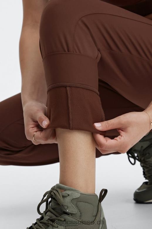 femmes jogger de poche taille haute thermaflex B0B6R64 tonnerre/onde de cristal Fabletics