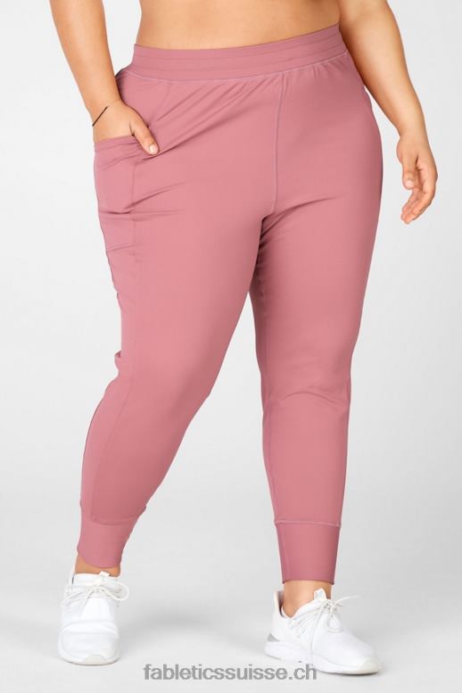 femmes jogger de poche taille haute thermaflex B0B6R66 souci/nouvelle vague florale Fabletics