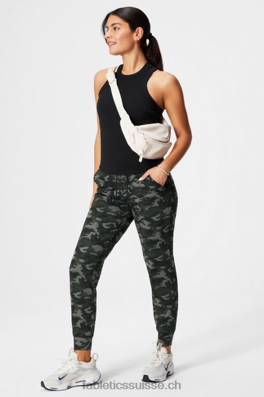 femmes jogger performant à taille haute B0B6R38 châtaigne/gaïa/zeste Fabletics
