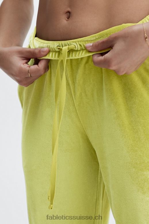 femmes jogging en velours de luxe B0B6R149 pivoine blanc doux/marine Fabletics