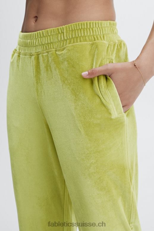 femmes jogging en velours de luxe B0B6R149 pivoine blanc doux/marine Fabletics