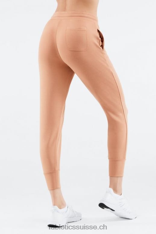femmes jogging éponge de luxe 1 B0B6R14 noir/nuage de pluie Fabletics