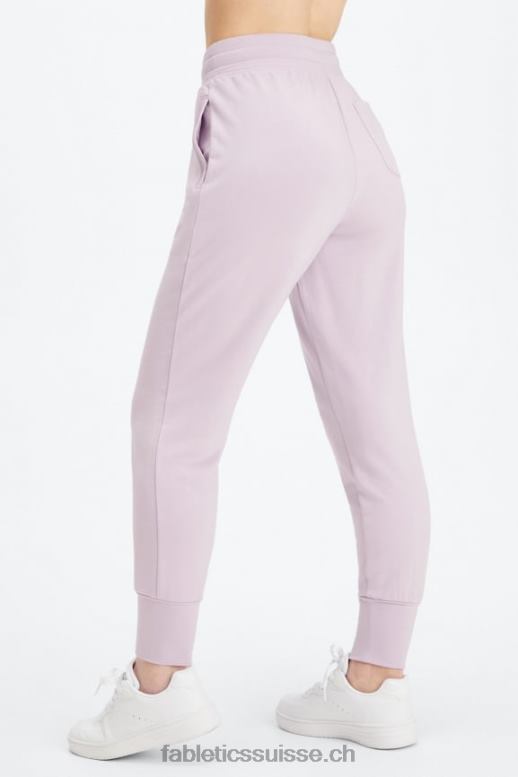 femmes jogging éponge de luxe 1 B0B6R15 rouge fraise/noir Fabletics