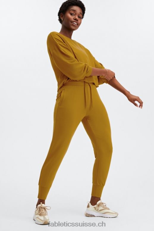 femmes jogging éponge de luxe 2 B0B6R18 wasabi/aigrette Fabletics