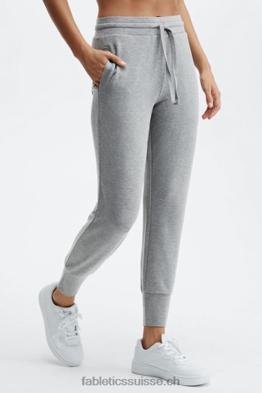 femmes jogging éponge de luxe 3 B0B6R22 noir/étain Fabletics