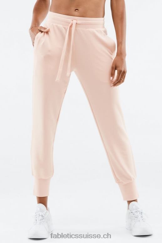 femmes jogging éponge de luxe 3 B0B6R25 indigo délavé/blanc Fabletics