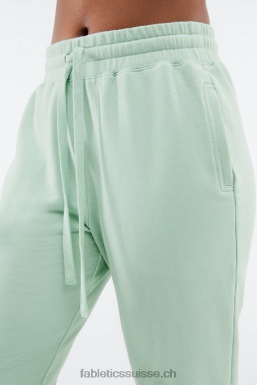 femmes jogging éponge de luxe 3 B0B6R26 indigo délavé/blanc Fabletics