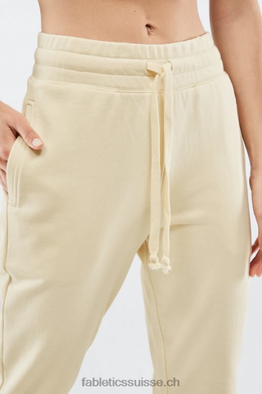 femmes jogging éponge de luxe 4 B0B6R29 cyan foncé/avoine Fabletics