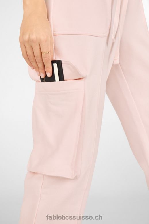 femmes pantalon cargo en nyla B0B6R205 rouille/cèdre poussiéreux/rose perle Fabletics