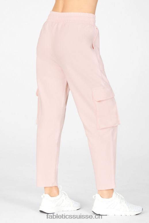femmes pantalon cargo en nyla B0B6R205 rouille/cèdre poussiéreux/rose perle Fabletics