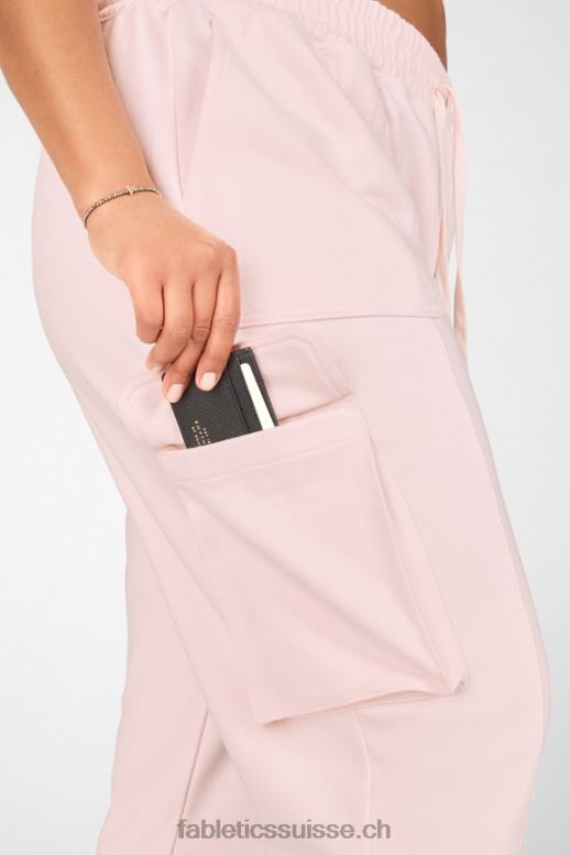 femmes pantalon cargo en nyla B0B6R206 rugissement/rose vif Fabletics