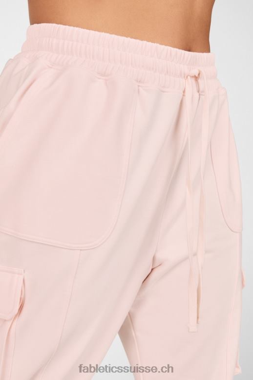 femmes pantalon cargo en nyla B0B6R206 rugissement/rose vif Fabletics