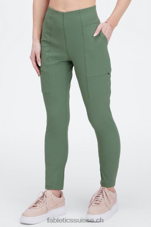 femmes pantalon cargo hybride B0B6R114 désert/pierre bleue Fabletics