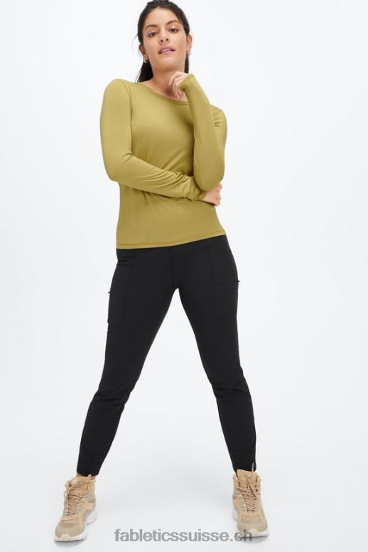 femmes pantalon cargo hybride B0B6R115 désert/pierre bleue Fabletics