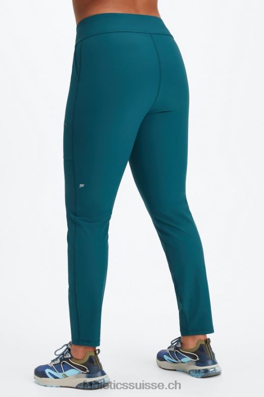 femmes pantalon cargo hybride B0B6R116 surf bleu/cerise éclatée Fabletics