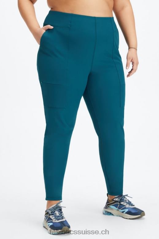 femmes pantalon cargo hybride B0B6R117 brique/multiple Fabletics