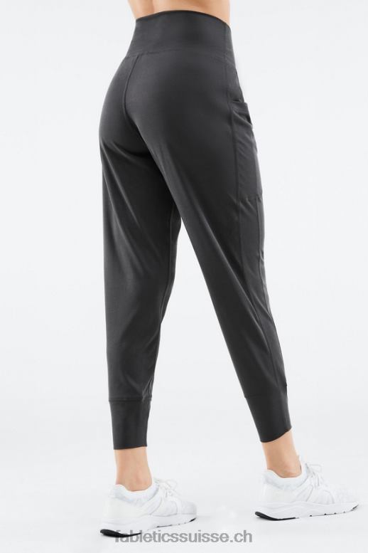 femmes pantalon à cordon de serrage en maille élégante B0B6R158 marine foncé/bleu électrique Fabletics