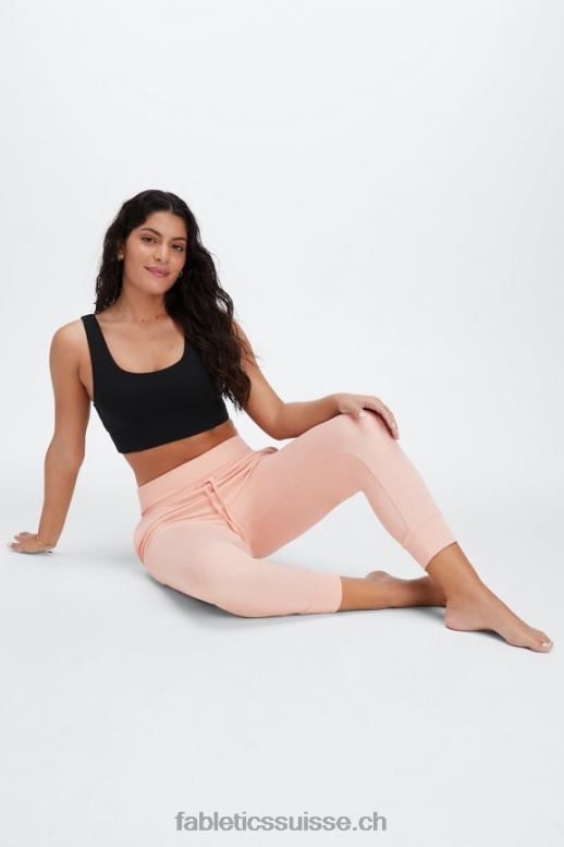femmes pantalon à cordon de serrage en tricot éco-élégant B0B6R98 coque souple/logo réfléchissant Fabletics