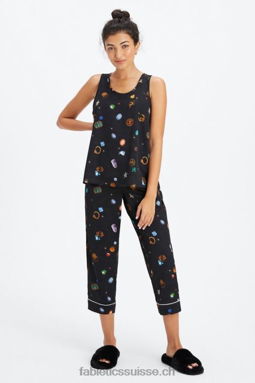 femmes pantalon court ecosatin B0B6R52 porte-bonheur/aigrette Fabletics