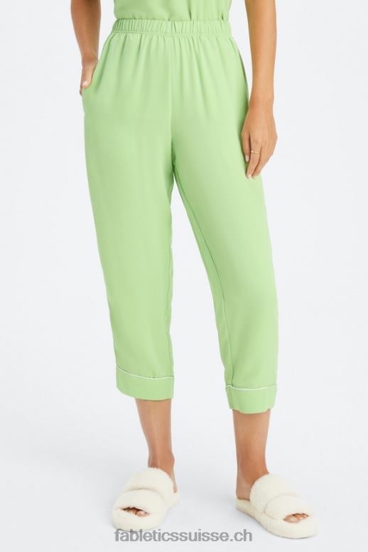 femmes pantalon court ecosatin B0B6R53 wasabi/aigrette Fabletics