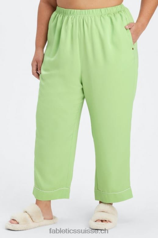femmes pantalon court ecosatin B0B6R54 wasabi/aigrette Fabletics